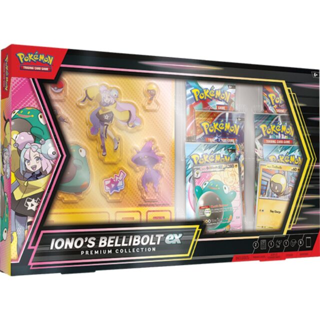 Pokemon Iono's Bellibolt Ex Premium Collection