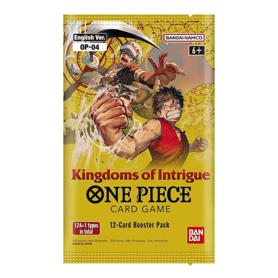 One Piece Card Game Kingdoms of Intrigue OP-04 Single Booster Pack