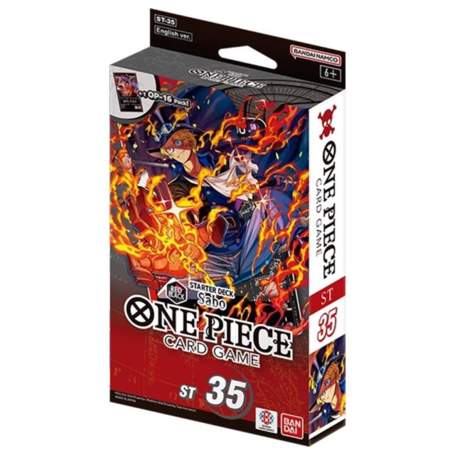 One Piece Red/Black Sabo Starter Deck
