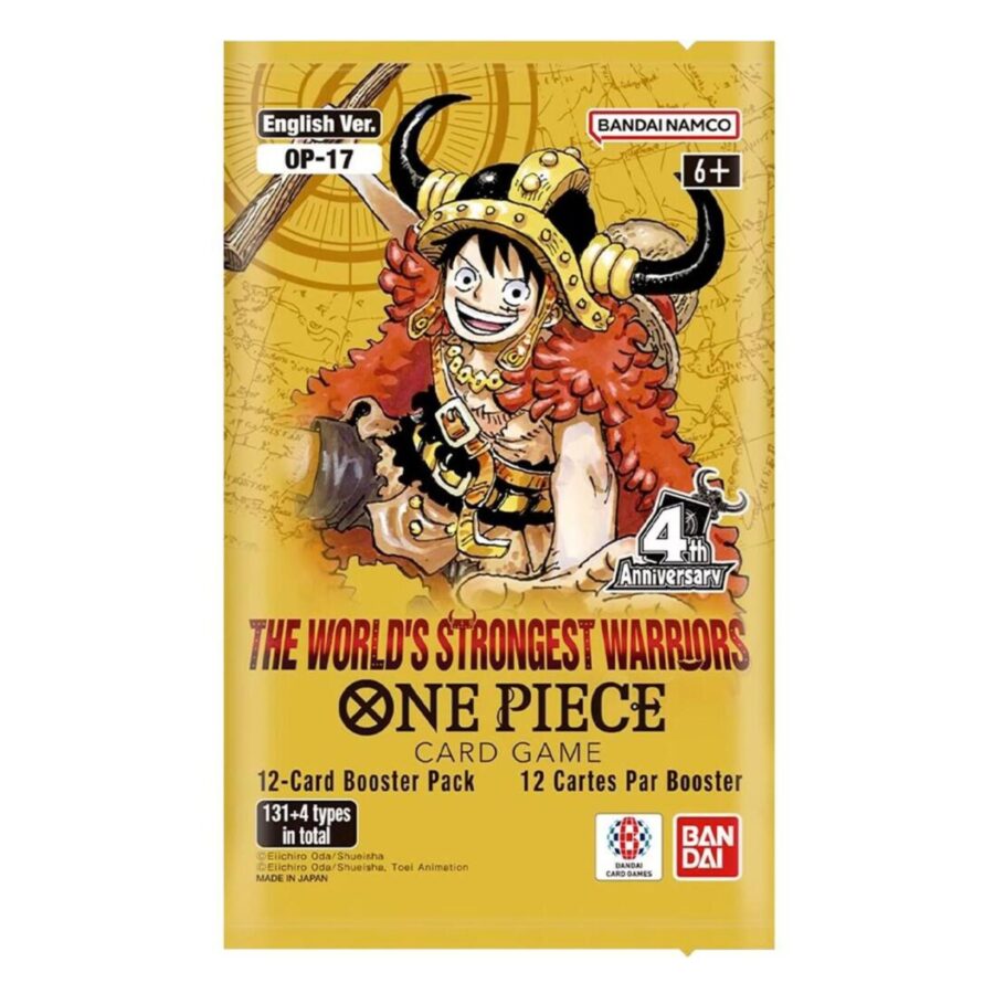 One Piece The World's Strongest Warriors Booster Pack