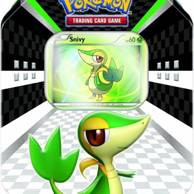 Pokemon Black & White Snivy Tin