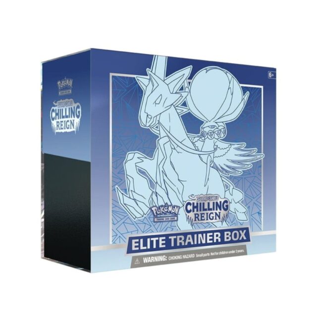 Pokemon Sword & Shield Chilling Reign Elite Trainer Box (Ice Rider Calyrex)