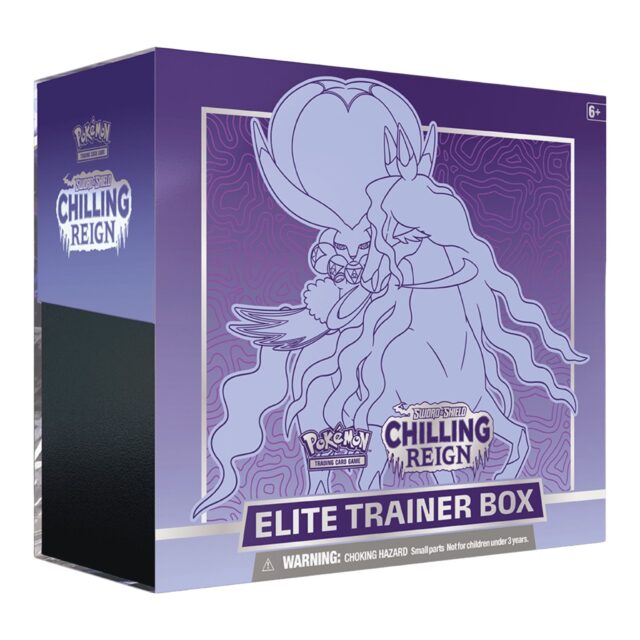 Pokemon Sword & Shield Chilling Reign Elite Trainer Box (Shadow Rider Calyrex)