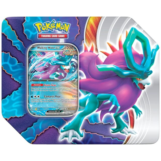 Pokemon Paradox Clash Tin (Walking Wake Ex)
