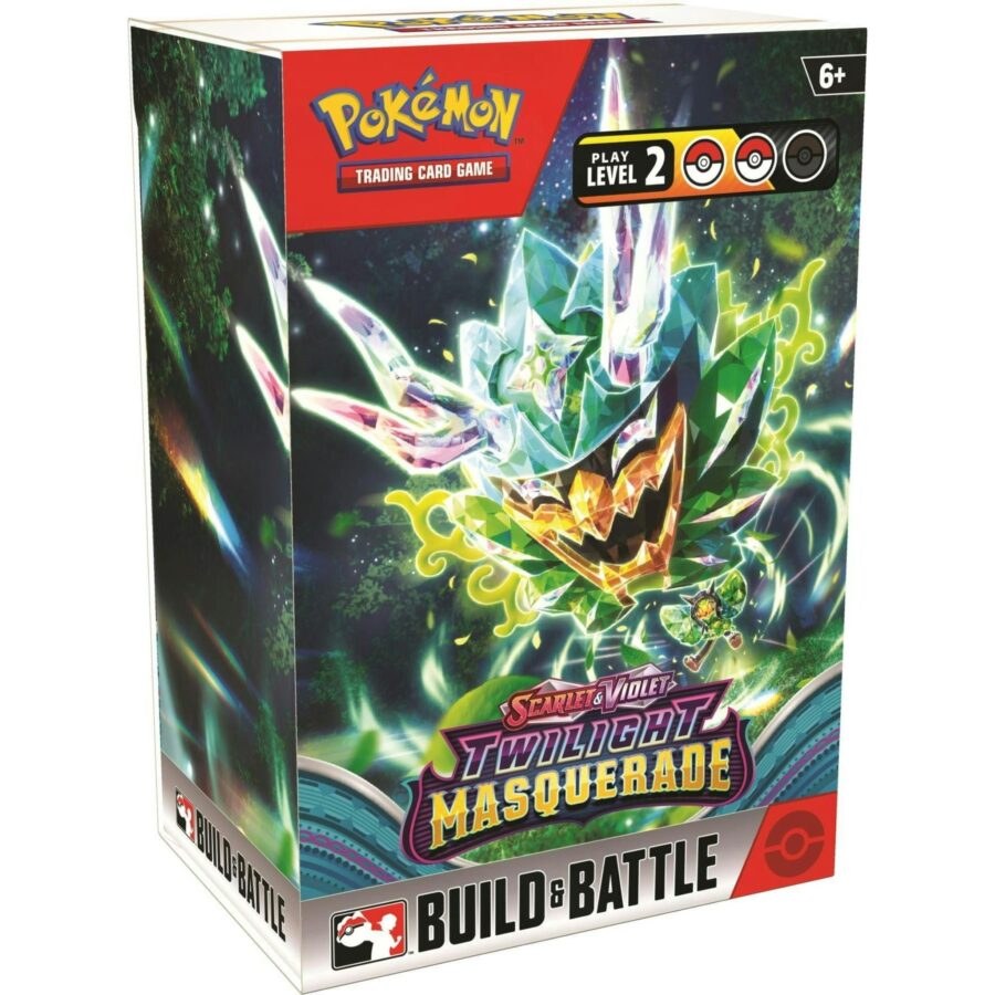 Pokemon Scarlet & Violet Twilight Masquerade Build & Battle Box