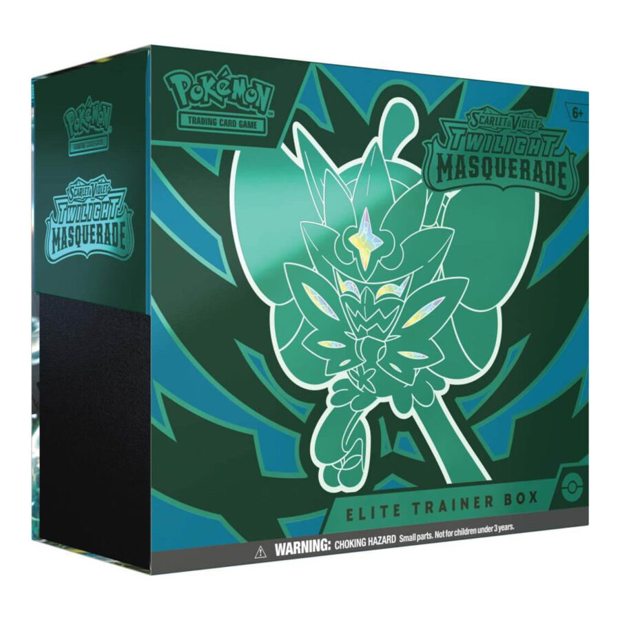POKEMON TCG Scarlet & Violet Twilight Masquerade Elite Trainer Box