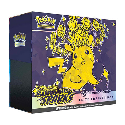 POKEMON TCG Scarlet & Violet Surging Sparks Elite Trainer Box Pokemon Centre Edition