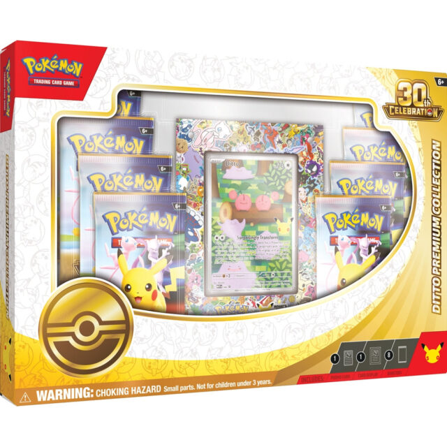 Pokemon TCG: 30th Celebration Ditto Premium Collection