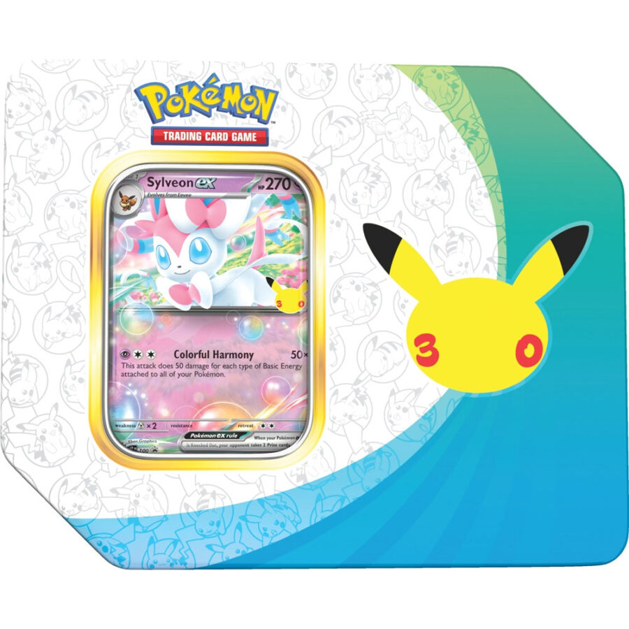 Pokemon TCG: 30th Celebration Tin (Assorted)