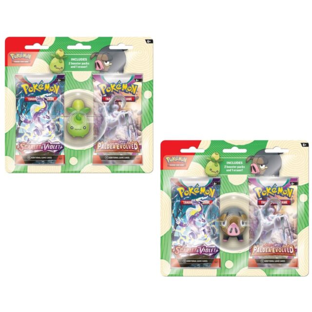 Pokemon 2023 Back to School Eraser Blister