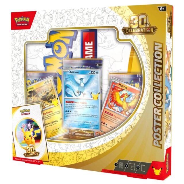 Pokemon 30th Celebration Poster Collection Box (Presell)