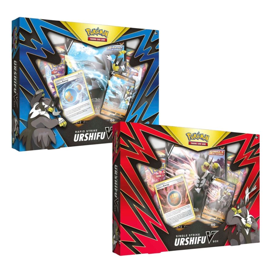 Pokemon Sword & Shield Battle Styles Rapid Strike/Single Strike Urshifu V Box
