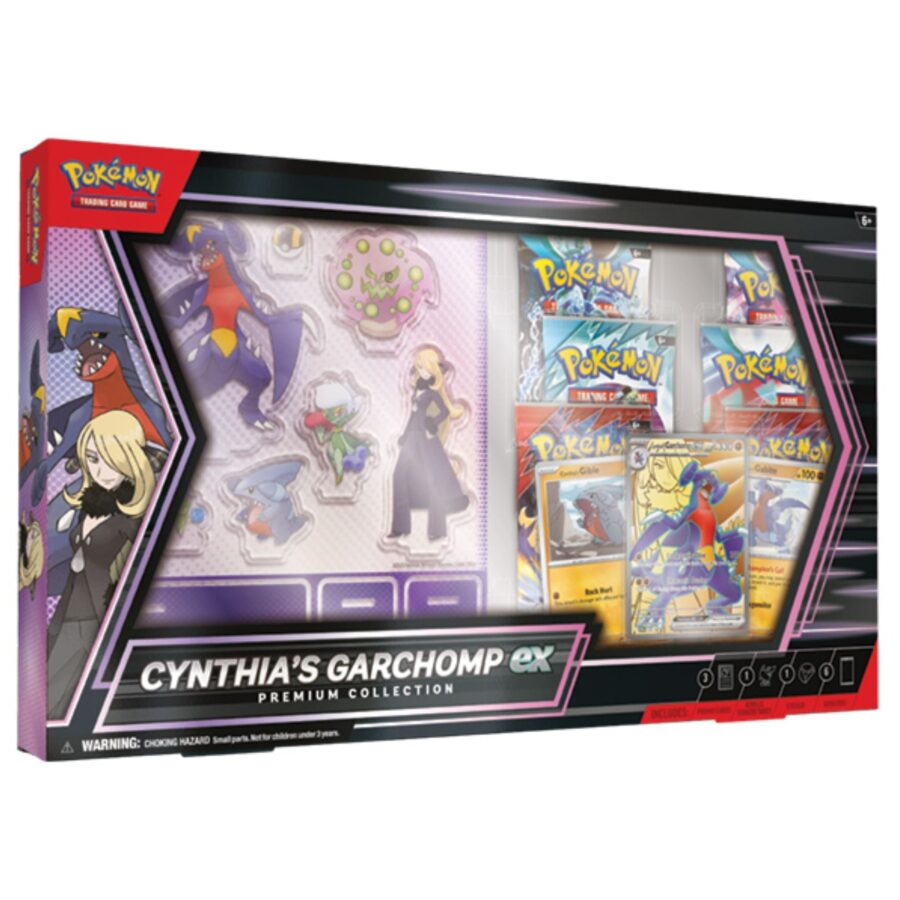 Pokemon Cynthias Garchomp Ex Premium Collection Box