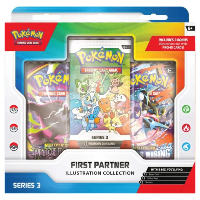 Pokemon First Partner Illustration Collection Box (Series 3)