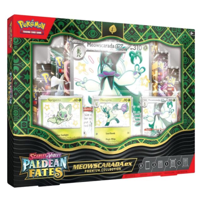 Pokemon Scarlet & Violet Paldean Fates Premium Collection (Meowscarada Ex)
