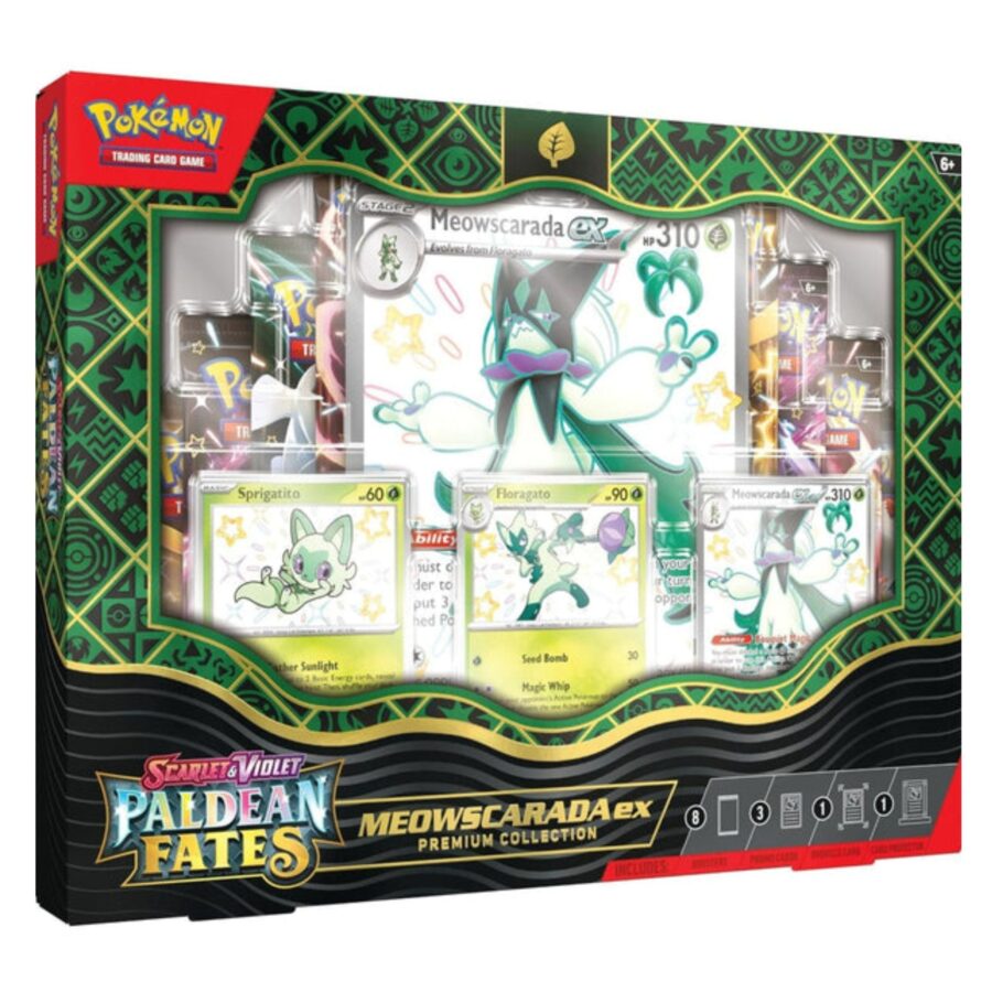 Pokemon Scarlet & Violet Paldean Fates Premium Collection (Meowscarada Ex)