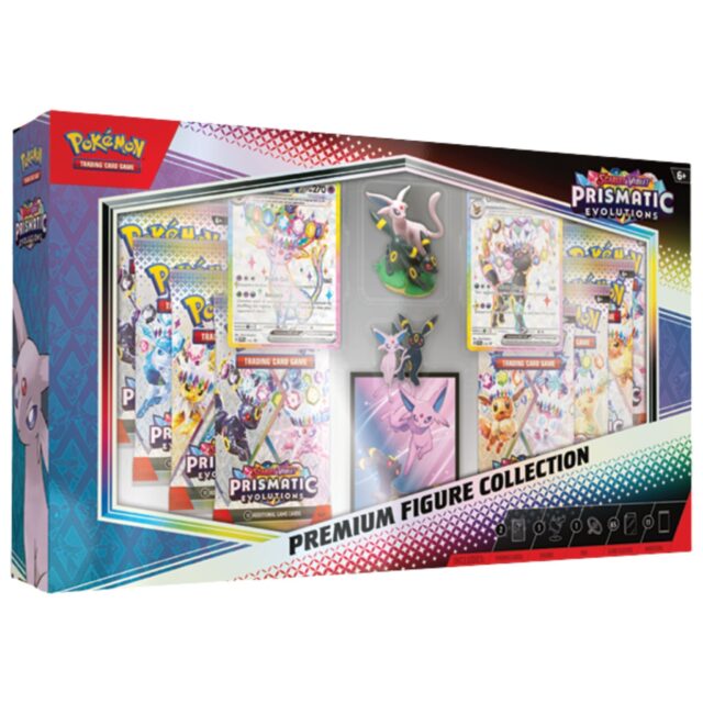 Pokemon Scarlet & Violet Prismatic Evolutions Premium Figure Collection