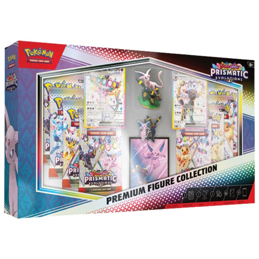 Pokemon Scarlet & Violet Prismatic Evolutions Premium Figure Collection