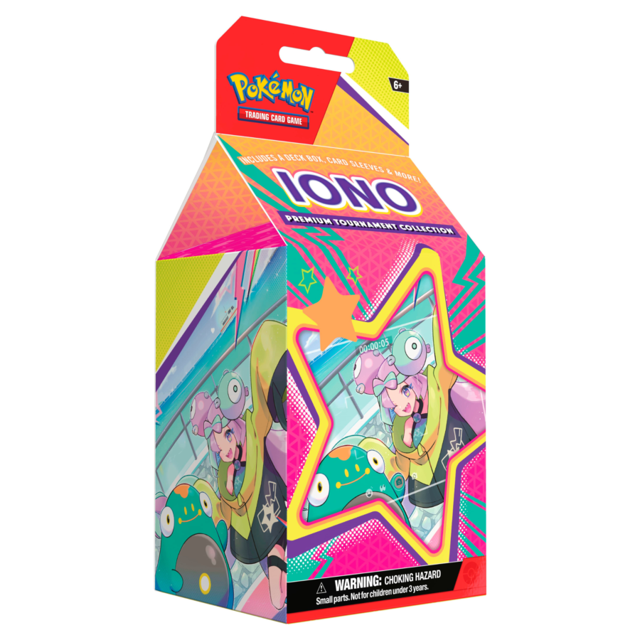 Pokemon Iono Premium Tournament Collection Box