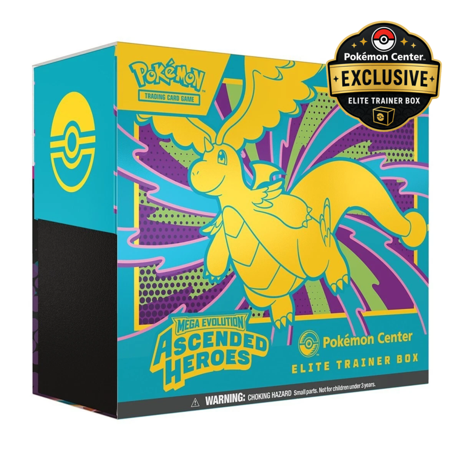 Pokemon: Ascended Heroes Pokemon Center Exclusive Elite Trainer Box (ETB)