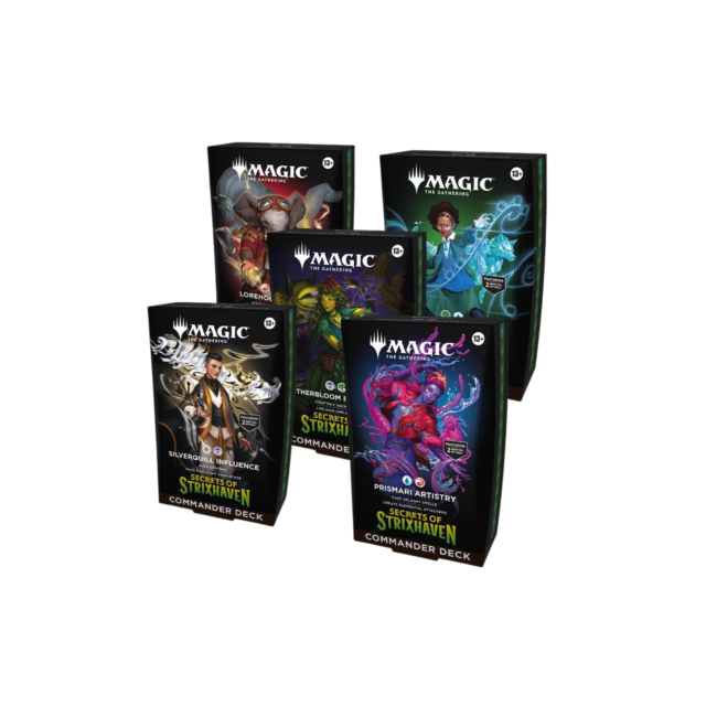 Magic The Gathering Secrets of Strixhaven Commander Deck Case