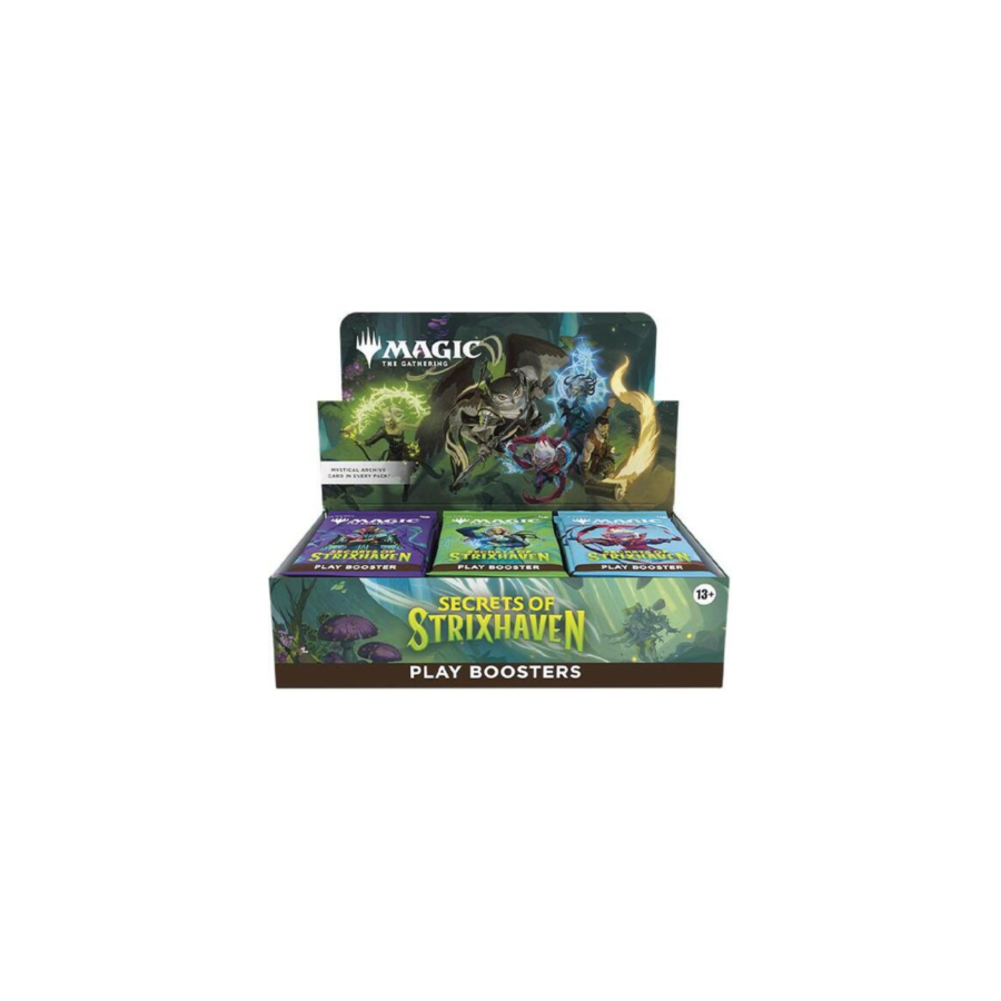 Magic The Gathering Secrets of Strixhaven Play Booster 6 Box Case