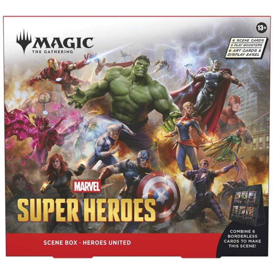 MTG: Marvel Super Heroes Scene 4 Box Case