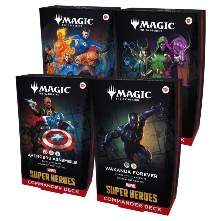MTG: Marvel Super Heroes Scene Commander Deck (ONE DECK - VARIETY)