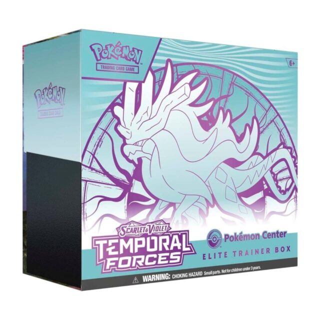 Pokemon Scarlet & Violet Temporal Forces Pokemon Center Elite Trainer Box