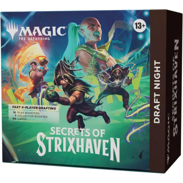 Magic The Gathering Secrets of Strixhaven Draft Night Box