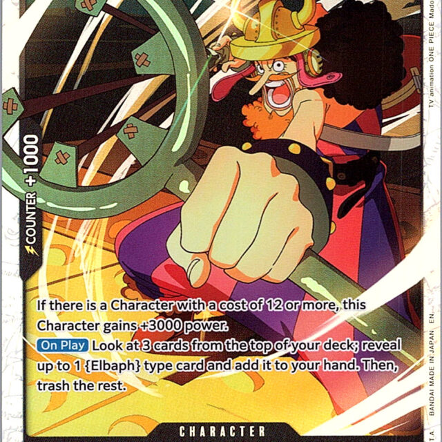 One Piece Card Game OP17-080 Usopp SR Foil – English NM