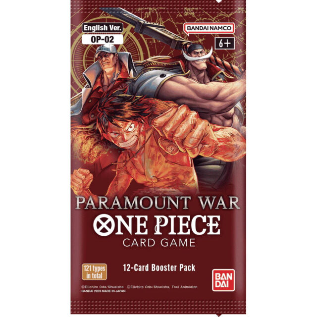 One Piece Card Game - Paramount War - OP-02 - Booster Pack (English)