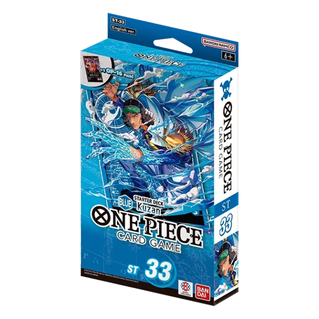 One Piece Card Game: Starter Deck – BLUE Kuzan [ST-33]