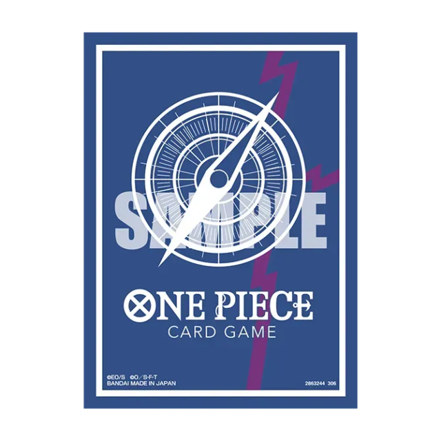 One Piece Card Game - Official Card Sleeves 16 - Rocks D. Xebec (Standard Blue Ver.)