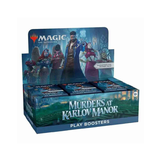 Magic The Gathering | Murders at Karlov Manor Play Booster Display
