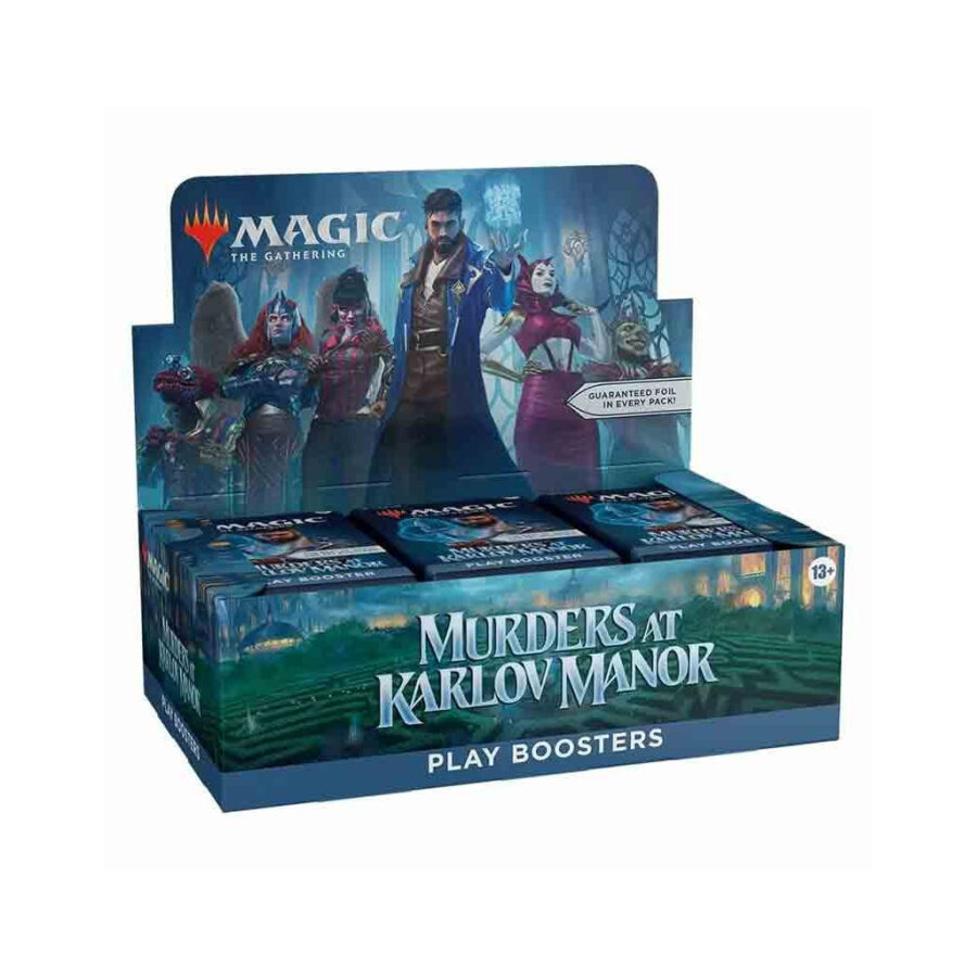 Magic The Gathering | Murders at Karlov Manor Play Booster Display