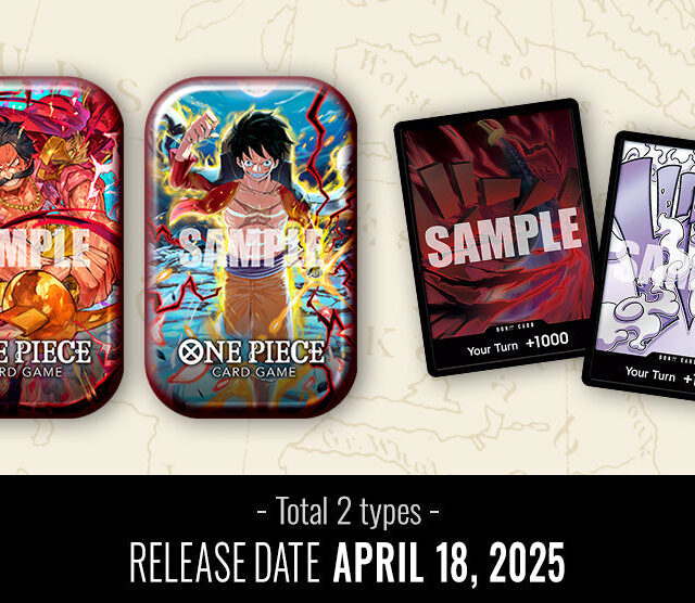 One Piece Card Game - Tin Pack Set Vol.1 - TS-01 - Tin (Two Tins)