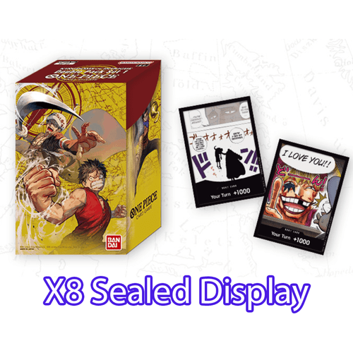 One Piece Card Game - Double Pack Set Vol.1 x8 (SEALED DISPLAY) [DP-01]