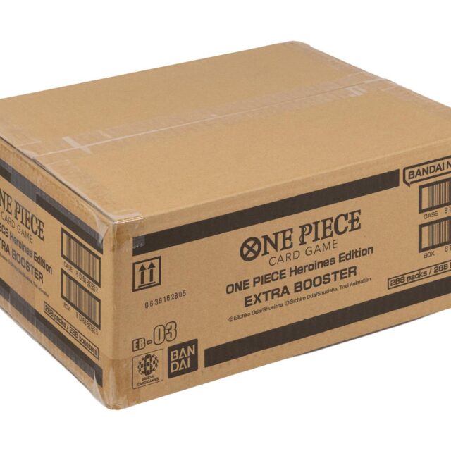 One Piece Card Game: Heroines Edition [EB-03] Extra Booster Case – Factory Sealed