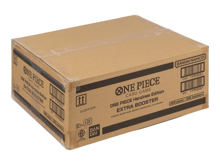 One Piece Card Game: Heroines Edition [EB-03] Extra Booster Case – Factory Sealed