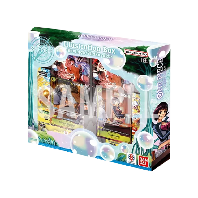 Official Bandai One Piece Card Game: Illustration Box Vol.7 (IB-07) – Rayleigh/Shakuyaku
