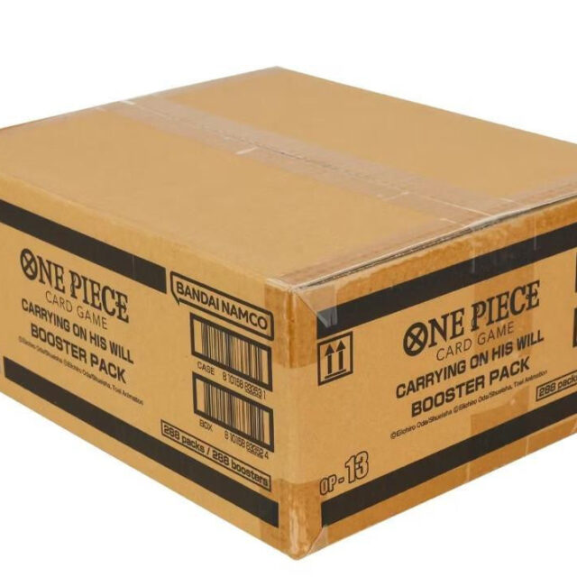One Piece Card Game: Carrying on His Will [OP-13] Booster Case – Factory Sealed
