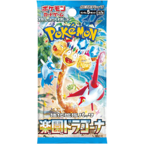 Paradise Dragona SV7a Booster Pack - Japanese Pokémon TCG