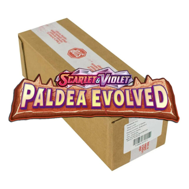 Pokémon TCG: Scarlet & Violet—Paldea Evolved Booster Box Case – Factory Sealed