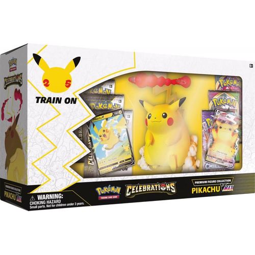 POKÉMON TCG Celebrations - Pikachu Vmax Premium Figure Collection