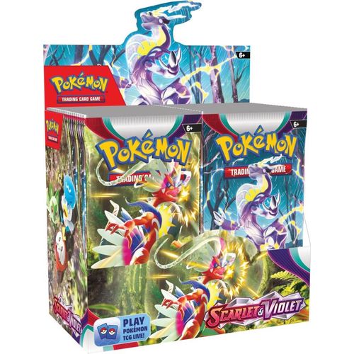 POKÉMON TCG Scarlet & Violet 1 Booster Box x6 (SEALED CASE)