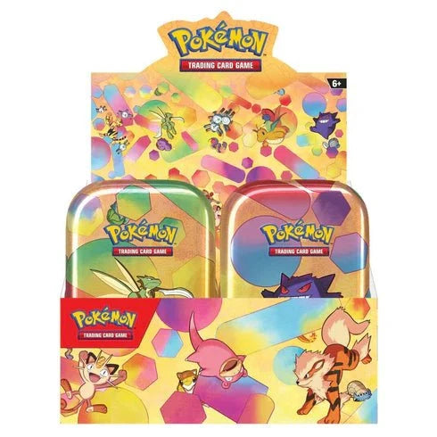 POKÉMON TCG Scarlet & Violet 151 Mini Tin x10 Sealed Display