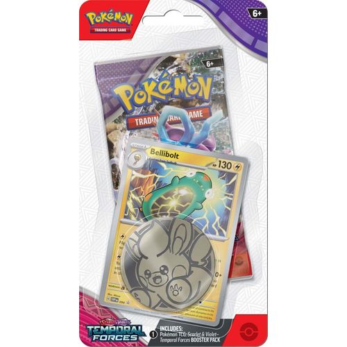 POKÉMON TCG Scarlet & Violet 5: Temporal Forces Check Lane Blister