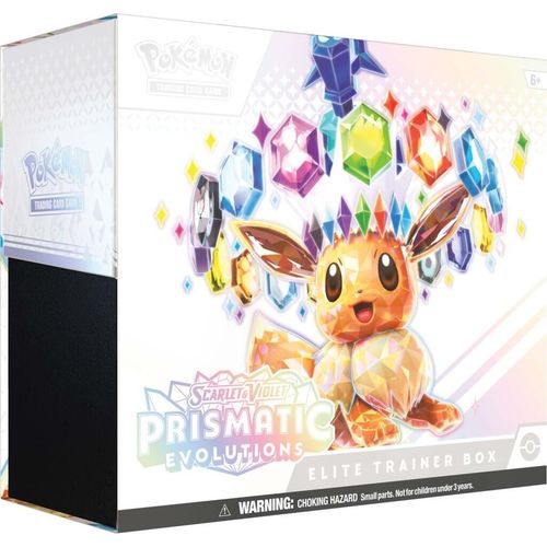 POKÉMON TCG Scarlet & Violet 8.5: Prismatic Evolutions Elite Trainer Box x10 (Sealed Case)