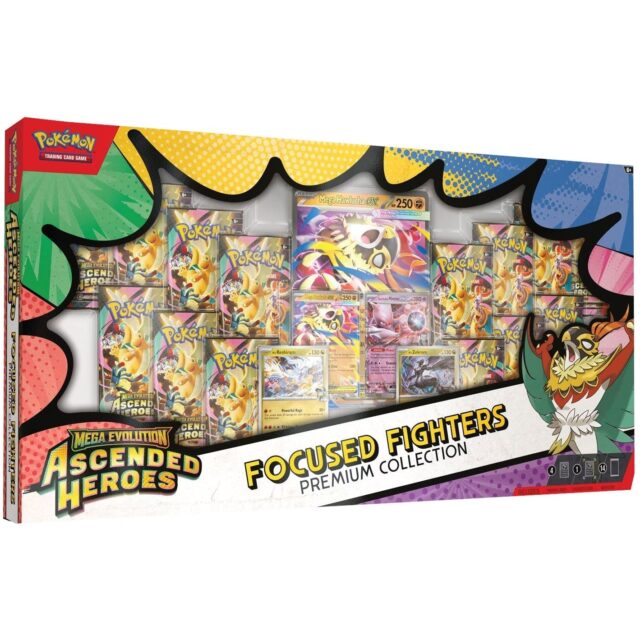 Pokémon TCG: Mega Evolution - Ascended Heroes Focused Fighters Box